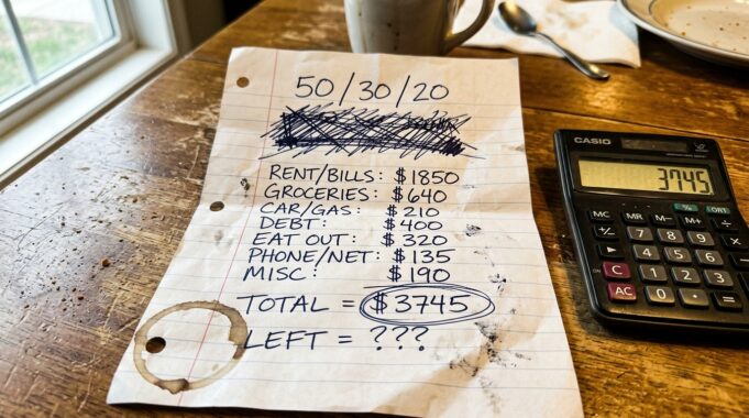 The 50 30 20 Rule: Why It Doesn’t Work Anymore (And What to Do Instead)